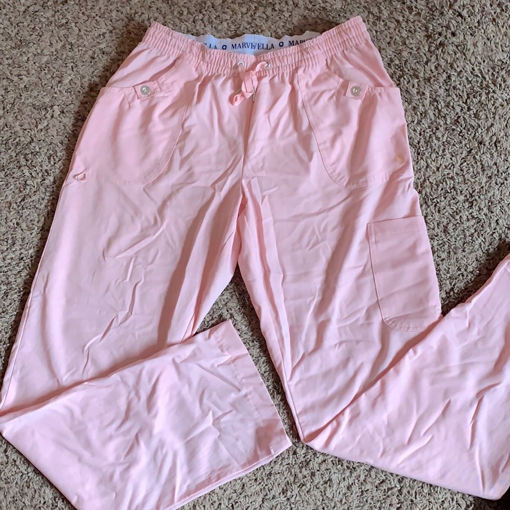 White Cross scrub pants